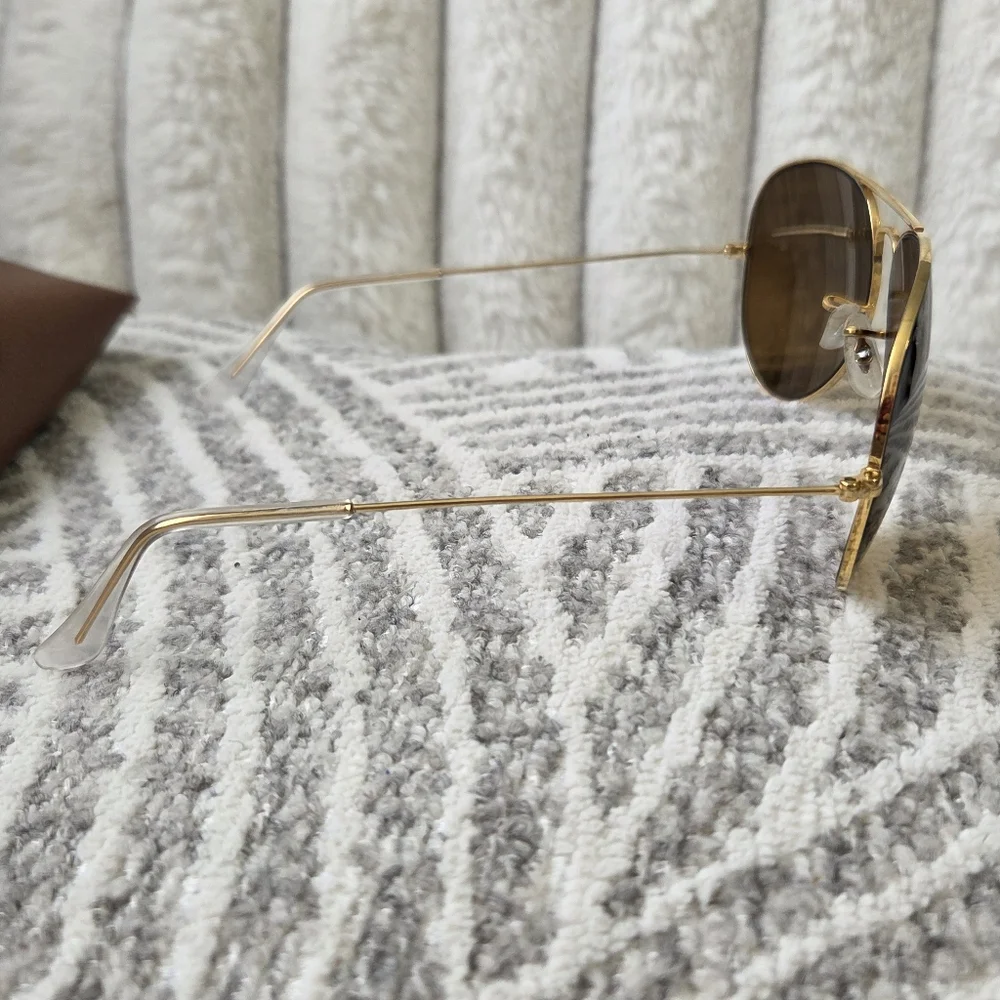 VINTAGE RAY BAN B&L B15 TOP-GRADIENT MIRRORED  AVIATOR SUNGLASSES‎